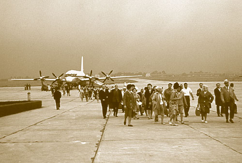 Ankunft in Sofia Juli 1963